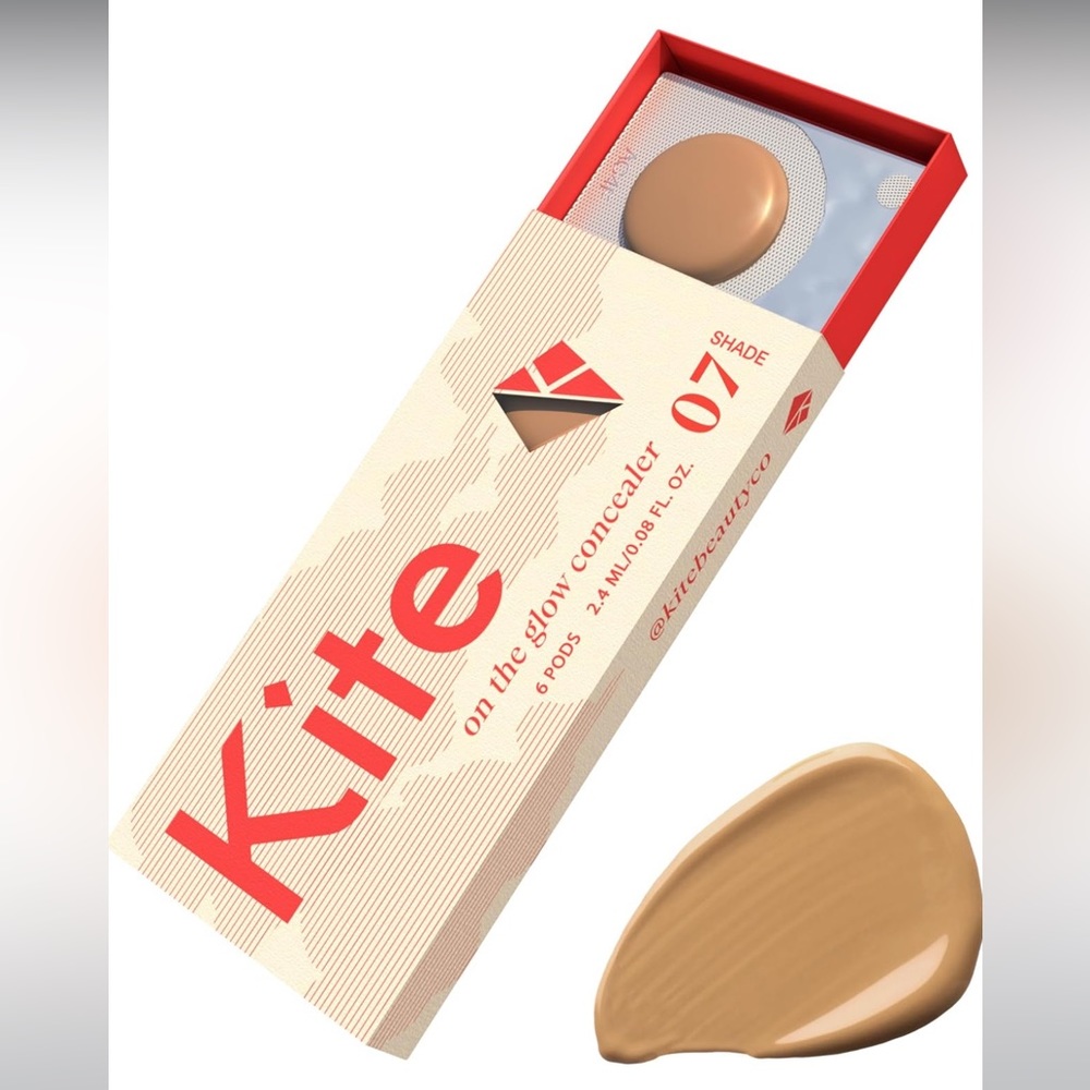 On The Glow Concealer- Shade 07 Natural Finish, Multi-Purpose, Medium-Coverage